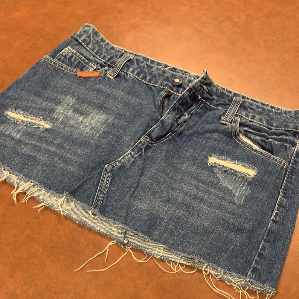 American Eagle jean mini skirt